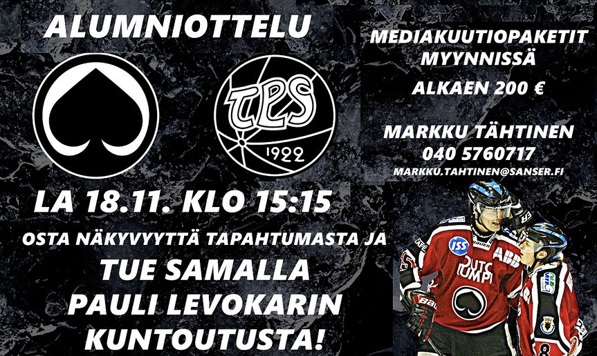 Alumni Ottelu Ässät-TPS